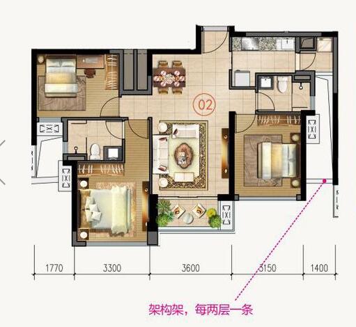嫩草蜜桃在线视频陶家装：佛山合景新鸿基·泷景100㎡新中式蜜桃APP污污污下载效果鉴赏