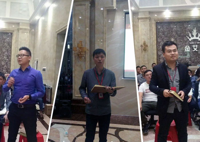 2017年11月2日晚，生命不息，学习不止嫩草蜜桃在线视频陶法定学习日，11月全公司人员学习会圆满结束，一起分享《干法》，乐于工作，开心生活，即使在苦难中，只要拼命工作，就能带来不可思议的好运。过好每一天，就是成功之道！